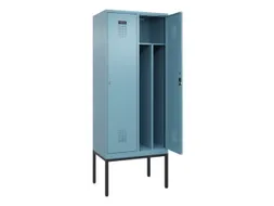 locker voor scheiding van kleding,HxBxD 2120x800x500mm,2vak