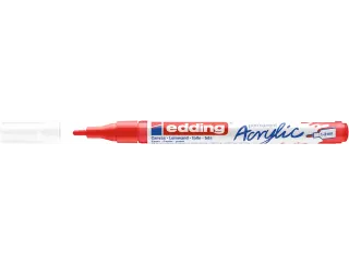 Acrylmarker edding e-5300 fijn verkeersrood - 1