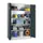 Ruime Vouwdeurkast 1950x1200x600mm 4legborden Ral7035 Front Ral7016