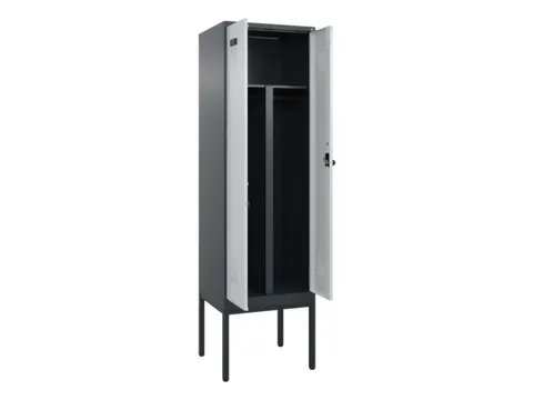 PBM-locker,HxBxD 2120x600x500mm,2vak,vak B 300mm,draaigrendel