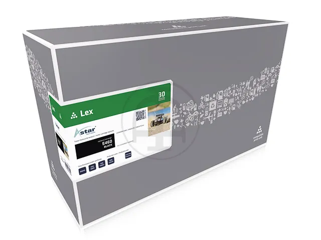 AS10460 Astar Lexmark E460X11E Optra E toner zwart rebuilt 15.000pag