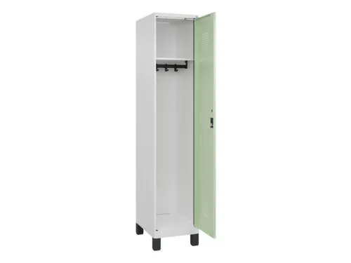 locker,HxBxD 1950x400x500mm,1vak,vak B 400mm,cil.-slot,voeten