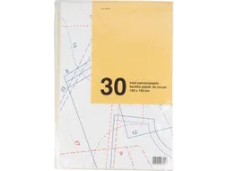Patroonpapier 100x150cm 10x30 vel