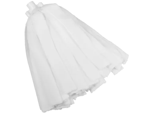 Vikan Microfibre draadmop microvezel stroken schroefdraad Wit
