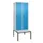 locker voor scheiding van kleding,HxBxD 2120x800x815mm,2vak