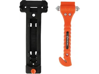 First Aid Only Noodhamer + Gordelsnijder incl. Houder 2 stuks Oranje - 7