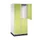 grootvolume garderobekast,HxBxD 1950x820x600mm,2x2vak.,vak B 360mm