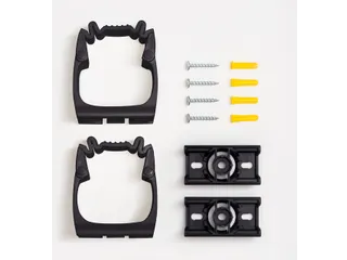 Wandhouder Toolflex One 2 klem adapter 15 tot 35 mm zwart - 3