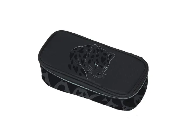 Etui leeg Walker Fame Black Leohart Pencil Box Black Leoheart