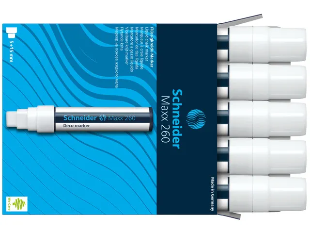 Krijtmarker Schneider Maxx 260 wit