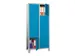 armoire multicases,HxlxP 1850x800x500mm,RAL7035,face avant RAL5012
