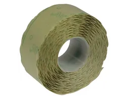 Etiketten Voor Prijstang Samark 26x12mm Permanent Wit, Pak 12 Rollen