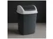 9520587 Afvalbak MAULswing 5L kunststof 20x16x29cm donkergrijs
