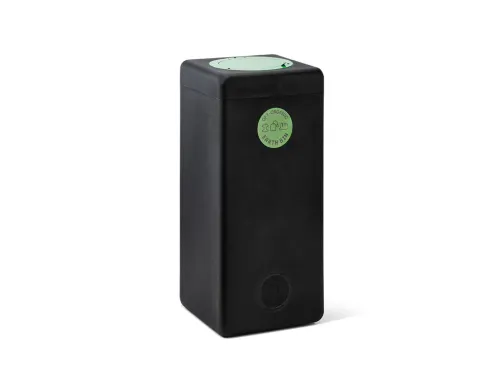 Afvalbak 90 liter EarthBin Groen Zwart