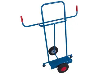Platenkar 250kg Schop Bxd 550x200mm Hxb 1435x1260mm Massief Rubber - 2