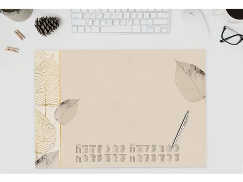 Designonderlegger Sigel Natural Leaves 27/28 59,5x41cm 30 vel 80 grams