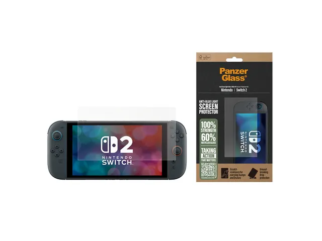 PanzerGlass Anti-Blue Light Screen Protector Nintendo Switch 2 | Ul
