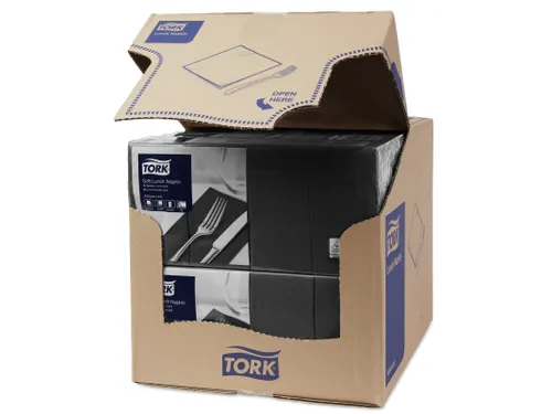 Tork 477881 Soft Lunchservet zwart 3-laags