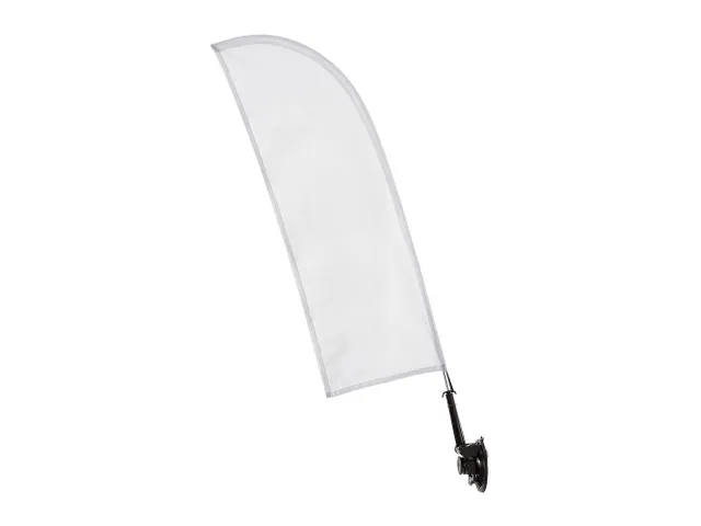 Mât drapeau vent ou goutte avec ventouse pour vitres