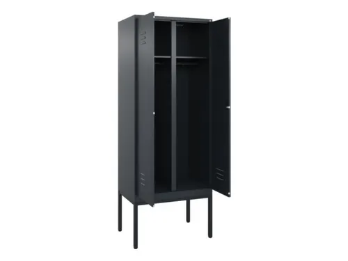 locker voor scheiding van kleding,HxBxD 2120x800x500mm,2vak