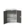 universele kast,HxBxD 1000x800x550mm,1xStalen bodem,2lade(n)