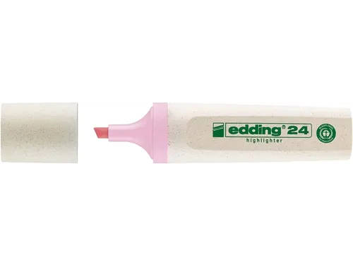 Markeerstift edding 24 EcoLine pastel roze