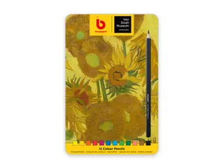 Kleurpotloden Bruynzeel Van Gogh Museum assorti blik à 12 stuks - 2