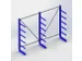 Rayonnage canitlever universel HxlxP 2000x2700x630mm 6bras (pied inclu