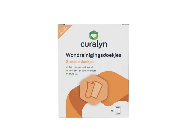 Wondreinigingsdoekjes Curalyn 10st