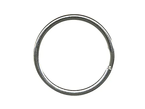 Sleutelring Alco 25mm metaal zakje á 10x10 zakjes in doos