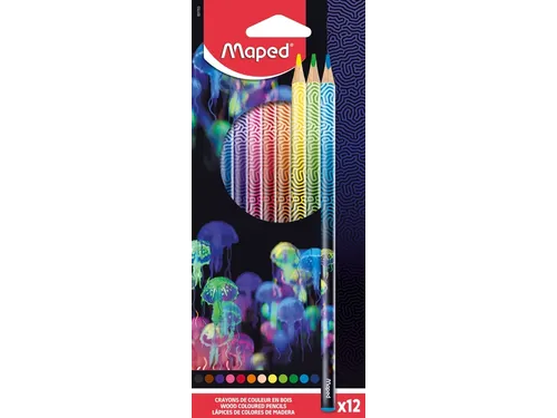 Kleurpotlood Maped Deepsea Paradise set à 12 kleuren