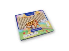 Crayon de couleur LYRA Colors Giants Nature boîte 18 couleurs