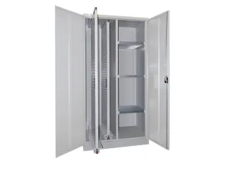 verticale kast,HxBxD 1950x1000x600mm,dubbele vleugeldeur - 1