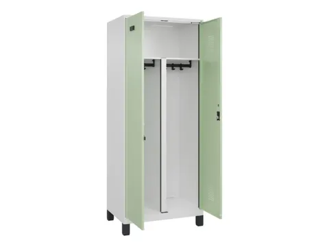 PBM-locker,HxBxD 1950x800x500mm,2vak,vak B 400mm,cil.-slot