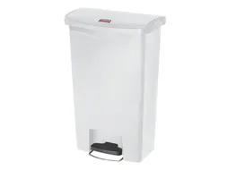Pedaalemmer Rubbermaid Slim Jim Step On 50 Liter wit