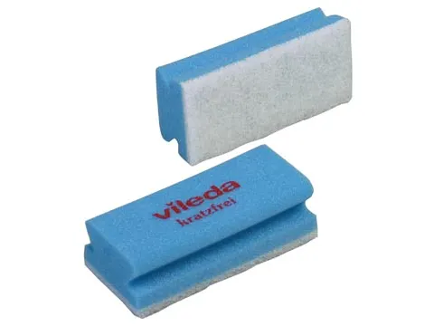 Vileda Glitzi non-scratch schuurspons 15x7cm Blauw/Wit 10 stuks