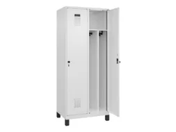 locker voor scheiding van kleding,HxBxD 1950x800x500mm,2vak