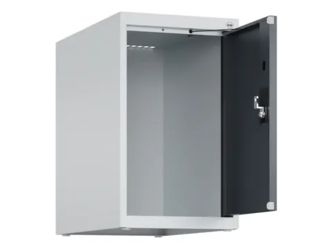 opzetkast,v. locker,1vak.,vak B 300mm,HxBxD 500x300x500mm,cilinderslot