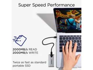 SSD Integral SlimXpress Portable USB-C 1TB - 3