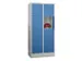 armoire multicases,HxlxP 1850x800x500mm,RAL7035,face avant RAL5012