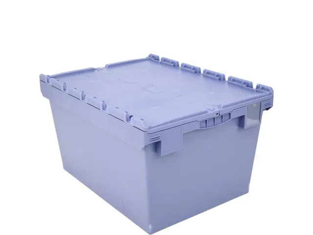 Herbruikbare Stapelbak Grote Capaciteit 453x800x600 Mm 153l Deksel