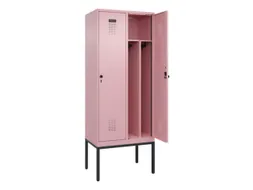 locker voor scheiding van kleding,HxBxD 2120x800x500mm,2vak