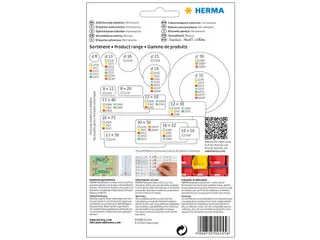 HERMA 2455 Universele etiketten 25x40mm Groen 512 stuks - 2
