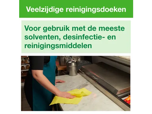 Reiningingsdoek Tork Long Lasting W8 multifunctioneel geel 194650