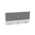 opzetpaneel,v. bureau,aanbouw achter,B 1200mm,Bl-wit,BN8078-grijs