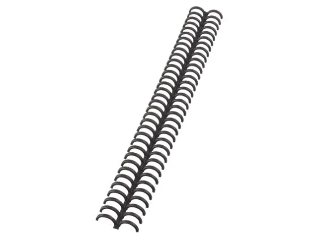 Bindrug Gbc Clickbind 34-rings 12mm Zwart 50 Stuks