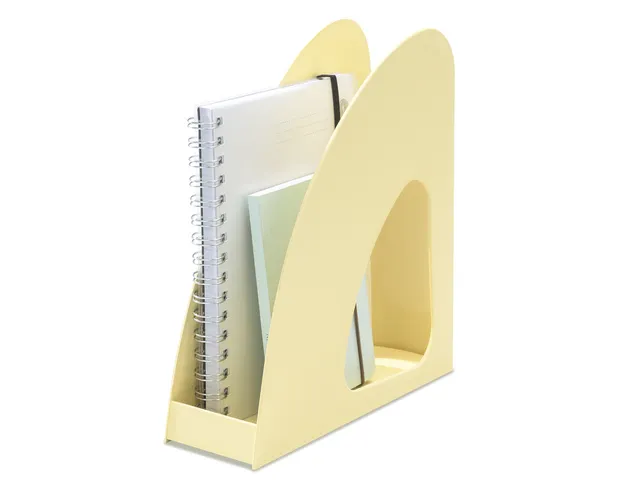 Tijdschriftencassette HAN Re-LOOP A4/C4 pastel geel 100% gerecycled ma