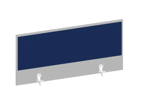 baliepaneel v. bureau aanbouw achter MP-lichtgrijs BN6016-blauw 1000mm