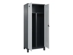 PBM-locker,HxBxD 1950x800x500mm,2vak,vak B 400mm,draaigrendel