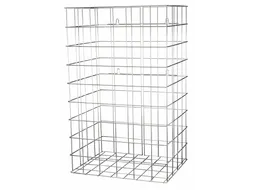 Afvalkorf Aluminium Look 50 Liter